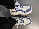 回力男鞋透氣老爹鞋男2026新款厚底防滑WXY5293 米深藍卡其 43 曬單實(shí)拍圖