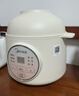 美的（Midea）電燉鍋1-2人電燉盅隔水燉鍋家用燕窩燉盅陶瓷燉湯盅電燉鍋嬰兒輔食小燉鍋煲湯電燉鍋電砂鍋煲湯鍋 1L 【1L=3碗 升級帶蒸籠】DZE1068 曬單實(shí)拍圖