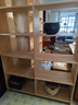 立太（LEADTEK）全實(shí)木書(shū)架書(shū)柜落地置物架一體靠墻柜子儲物柜學(xué)生家用收納柜 【15mm加厚實(shí)木】120*30*180cm 曬單實(shí)拍圖