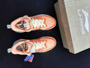 李寧童鞋兒童籃球鞋男大童龍拳防滑李寧云科技減震支撐青少年籃球鞋 陽(yáng)光橙/淺桃橙22-9 37 曬單實(shí)拍圖