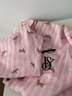 維多利亞的秘密 維密宅度假系列 天絲云柔動(dòng)物印花短袖長(cháng)褲睡衣套裝家居服可外穿 3MQ4粉條紋豹貓印花 55000023 S 曬單實(shí)拍圖