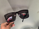 雷德蒙偏光太陽(yáng)鏡男士墨鏡開(kāi)車(chē)專(zhuān)用眼鏡女款眼睛防曬防紫外線(xiàn)司機駕駛鏡 亮黑框 黑灰偏光片(禮盒包裝) 曬單實(shí)拍圖