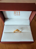 周生生黃金戒指無(wú)盡的愛(ài) 足金絲帶活口戒生日禮物21071R計價(jià)3.3克 曬單實(shí)拍圖