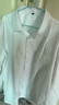 卡奈瑞商務(wù)免燙白色長(cháng)袖襯衫男新款工裝純色襯衫加肥加大碼胖子男士襯衣 白色(精品大碼) 長(cháng)袖 7XL /46(200-220斤) 曬單實(shí)拍圖