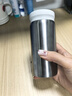 MUJI  MUJI 不銹鋼保溫保冷馬克杯 便攜式 水杯MD83CC0A 銀色 200mL 曬單實(shí)拍圖