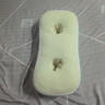 茶禮世家耳洞枕頭護耳不壓耳朵空心枕側睡防壓耳枕耳機成人睡覺(jué)專(zhuān)用睡枕 【雙孔護耳枕】 黃格暖憶 曬單實(shí)拍圖