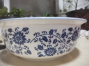 老式陶瓷和面盆家用洗菜盆曬醬盆大號青花盆加大加厚水煮魚(yú)盆湯盆 30厘米(青花盆) 曬單實(shí)拍圖