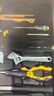 得力（deli）家用工具箱套裝布包組套電工木工維修五金手動(dòng)工具18件套 曬單實(shí)拍圖