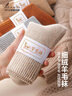 阿凡迪羊毛襪子女秋冬季加絨加厚保暖雪地羊絨襪中長(cháng)筒地板毛圈棉襪 曬單實(shí)拍圖