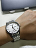 冠琴（GUANQIN）男士手表瑞士品質(zhì)耐磨防水夜光全自動(dòng)機械表雙日歷手表男機械表 機械風(fēng)格SY款-精鋼白面 曬單實(shí)拍圖