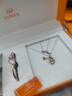 格瑪仕（GEMAX）女士手表女款石英女表品牌十大名表電子手表女生2025新款輕奢小眾 520心相印雙日歷【禮盒三件套】 曬單實(shí)拍圖