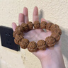 初享（CHUXIANG）大金剛菩提手串男士文玩單圈爆肉紋菩提子原籽盤(pán)玩佛珠手鏈 五星龍A+精選級 20mm 曬單實(shí)拍圖