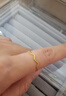 金至尊（3DG Jewellery）黃金戒指女磨砂水波紋活口999足金送女朋友老婆生日禮物計價(jià) 金重0.94克（配珠寶禮盒） 曬單實(shí)拍圖