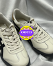 Onitsuka Tiger鬼塚虎板鞋情侶款低幫耐磨休閑鞋男ADVANTI 米色 39 曬單實(shí)拍圖