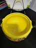 蠟筆小新陶瓷泡面碗可愛(ài)家用面碗卡通雙耳大容量帶蓋公仔生日禮物 黃色 1100ml 曬單實(shí)拍圖