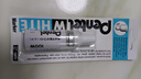 派通（Pentel ）油漆筆6.5mm粗字大頭筆 汽車(chē)補漆劃痕修復 油性圓頭記號筆 X100-W 白色 曬單實(shí)拍圖