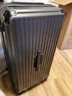 SGG行李箱女孩大容量拉桿箱可愛(ài)旅行箱萬(wàn)向輪加厚 鐵灰色 28英寸 曬單實(shí)拍圖