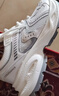 百麗厚底老爹鞋學(xué)生女輕量運動(dòng)休閑鞋B4P1DAM6 太空灰 37 曬單實(shí)拍圖