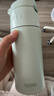 膳魔師（THERMOS）保溫杯400ml男女士不銹鋼保冷杯水杯子吸管杯TCMI-400S GR 曬單實(shí)拍圖