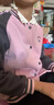 迪士尼兒童春裝外套女孩簡(jiǎn)約運動(dòng)服上衣女童休閑連帽外套DY160026 粉170 曬單實(shí)拍圖