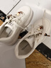 天美意小白鞋女休閑鞋商場(chǎng)同款百搭女鞋厚底女板鞋2026春款 白色【馬踏祥云】 37 曬單實(shí)拍圖