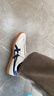 Onitsuka Tiger鬼塚虎復古德訓鞋耐磨平底男女鞋休閑板鞋百搭 TOKUTEN 淺灰色/深藍色 41.5 曬單實(shí)拍圖
