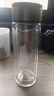 【京東物流配送】高硼硅雙層玻璃杯大容量泡茶杯水杯子茶水分離杯 【雙層加厚】茶杯350ml1只 曬單實(shí)拍圖