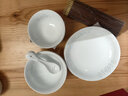 樂(lè )水窯景德鎮陶瓷白米飯碗釉下彩玲瓏餐具套裝家用面碗湯碗家用2026新款 國色天香-28頭餐具套裝-6人份 順豐包郵 配高檔禮盒 曬單實(shí)拍圖