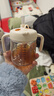 英氏（YEEHOO）兒童水杯嬰兒寶寶牛奶杯子吸管奶瓶1-3歲學(xué)飲杯吸管杯幼兒園 曬單實(shí)拍圖
