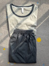 貓人男士睡衣男春夏季純棉短袖短褲家居服大碼休閑圓領(lǐng)新男家居服套裝 曬單實(shí)拍圖