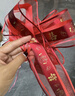 光多拉拉花彩帶主婚車(chē)裝飾副車(chē)隊布置后視鏡訂婚蝴蝶結紅色結婚用品大全 曬單實(shí)拍圖