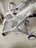 哈秀X5pro輕便折疊口袋嬰兒推車(chē)可坐躺可登機寶寶手推車(chē)兒童遛娃神器 X5Pro炫彩（圓棚）+雨罩 曬單實(shí)拍圖