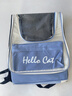 獒少保貓包外出大號貓背包寵物背包太空艙透氣便攜包雙肩包貓咪狗狗用品 雙肩背包霧霾藍色建議15斤以?xún)?曬單實(shí)拍圖