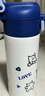 富光兒童水杯316保溫杯大容量杯子小學(xué)生上學(xué)專(zhuān)用安全鎖扣直飲吸管杯 小蒂藍IP款400ml 曬單實(shí)拍圖