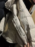 雅鹿短款羽絨服2025新款冬季純色百搭可拆卸帽面包服小個(gè)子冬裝外套 曬單實(shí)拍圖