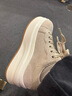 百思圖2026春季新款厚底增高板鞋松糕鞋女運動(dòng)鞋休閑鞋D3827AM6 杏色 36 曬單實(shí)拍圖