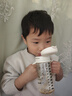 SAFETY JOY嬰兒學(xué)飲杯6-12個(gè)月以上防嗆水兒童水杯1-3歲寶寶吸管直飲喝水杯 米白色(防嗆款) 320ml 【送2個(gè)原裝吸嘴】 曬單實(shí)拍圖