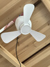 物克 宿舍風(fēng)扇床上蚊帳內小吊扇床上靜音小型微風(fēng)吊扇學(xué)生寢室下鋪用睡眠遙控定時(shí)戶(hù)外露營(yíng)懸掛小風(fēng)扇 FS6B插電版【3米USB+線(xiàn)控】冰川白 曬單實(shí)拍圖