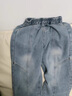 2026新款童裝男童牛仔褲子春秋裝男孩直筒褲帥氣青少年休閑潮 復古藍 150 （建議身高145-150左右） 曬單實(shí)拍圖