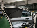 YOUBAIKE大眾車(chē)窗遮陽(yáng)簾側窗隱私簾全車(chē)不透光窗簾前擋防曬隔熱防窺 適用大眾ID4【雙層加厚不透光】 【4件套】前后側窗4片 曬單實(shí)拍圖