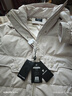 皮爾卡丹（pierre cardin）品牌女裝新品2024冬季炸街羽絨服女中長(cháng)款顯瘦減齡斗篷時(shí)尚外套潮 (米白色) S 80斤到110斤穿 曬單實(shí)拍圖