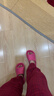 樸西靜步新款女士室內居家涼拖eva軟底浴室洗澡 樹(shù)莓粉  39-40 曬單實(shí)拍圖