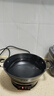 惠當家電炒鍋電鍋電煮鍋電蒸鍋多用途鍋電熱鍋家用一體鍋鑄鐵炒菜鍋電火鍋多功能鍋 30CM無(wú)籠 曬單實(shí)拍圖