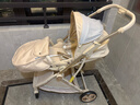 酷貝樂(lè )（coballe）嬰兒推車(chē)輕便遛娃神器新生兒嬰兒車(chē)0-3歲用折疊可坐可躺帶減震 香檳金【4代】 曬單實(shí)拍圖