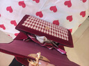 AVALEA SONG紅色千鳥(niǎo)格新娘包包女款結婚包手提包伴娘包單肩斜挎小包生日禮物 紅色 女生生日禮物走心送女友送老婆 曬單實(shí)拍圖