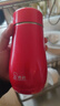 希諾（heenoor）保溫杯女士便攜304不銹鋼創(chuàng  )意水杯迷你高顏值可愛(ài)杯子時(shí)尚茶杯 西洋紅300ml 曬單實(shí)拍圖
