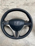 本田方向盤(pán)套真皮雅閣CRV皓影型格思域P7奧德賽HRV杰德車(chē)把套超薄 圓形超薄款【雙色線(xiàn)】不帶標 曬單實(shí)拍圖