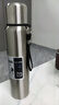 物物優(yōu)大容量保溫杯316不銹鋼茶水分離保溫水杯戶(hù)外全鋼保溫杯 鋼本色（茶水分離濾網(wǎng)）1000ml ml 曬單實(shí)拍圖