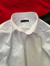 京東京造【高端100支】襯衫男白襯衫長(cháng)袖襯衫春季外套高端 白色40 曬單實(shí)拍圖