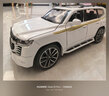 黑曼巴正版授權1:32豐田蘭德酷路澤SUV越野車(chē)模型兒童玩具合金車(chē)模白色 曬單實(shí)拍圖